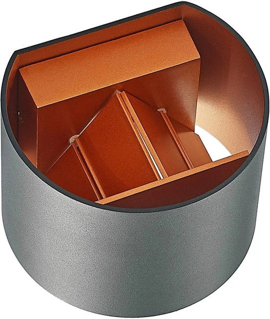 Arcchio Wandleuchte Zuzana Modern Schwarz aus Aluminium mit G9 Fassung für das Wohnzimmer - Bild 1
