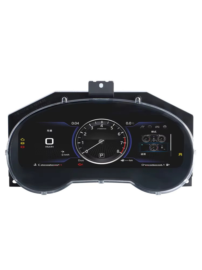 Digitales Instrumentencluster für Nissan Teana und Pathfinder mit iOS CarPlay und Android Auto, 12,3 Zoll HD Virtuelles LCD Tachometer, Schwarz - Bild 6