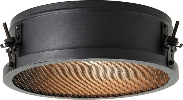 Brilliant Deckenleuchte Zois in Schwarz Korund aus Metall mit E27 Fassung, Durchmesser: 30 cm - Bild 1