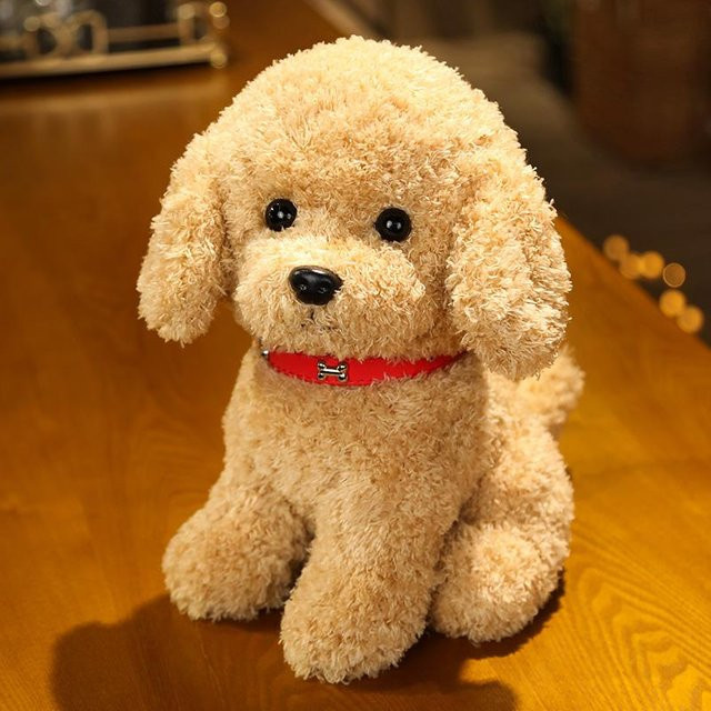 Kidsly Teddyhund Pudel, Plüschtier, hellbraun, 22cm - Bild 1