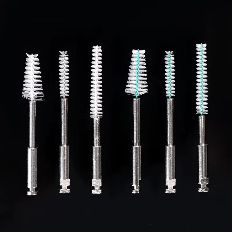 JIECARE Dental Wurzelkanal Reinigungspinsel, 30 Stück, Nylon - Bild 3
