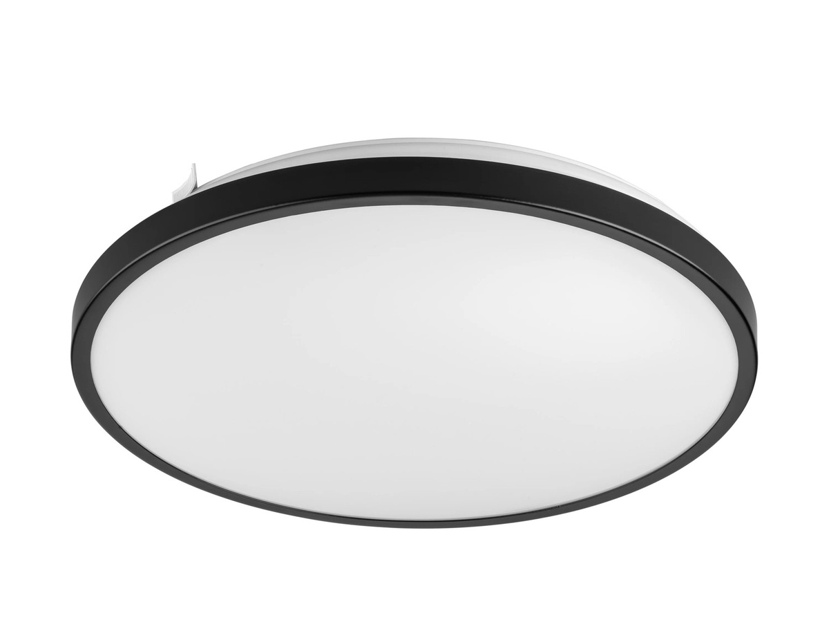 LIVARNO LED-Badleuchte in Schwarz und Silber, rund, Durchmesser: 33 cm - Bild 2