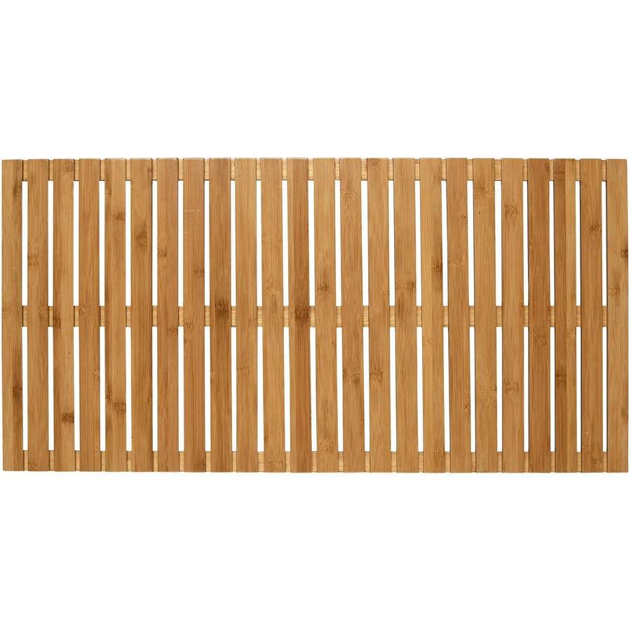 Wenko Baderost aus Bambus für Indoor und Outdoor, braun, B/L: 50 x 100 cm - Bild 2