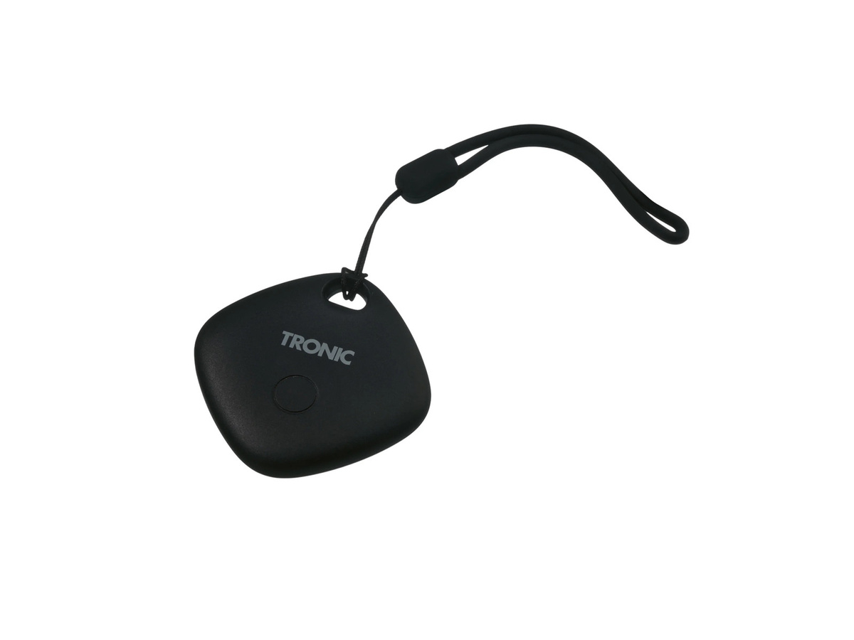 TRONIC Smart Tag Finder Bluetooth Tracker für Android und iOS, 3er Set, Schwarz und Weiß - Bild 3