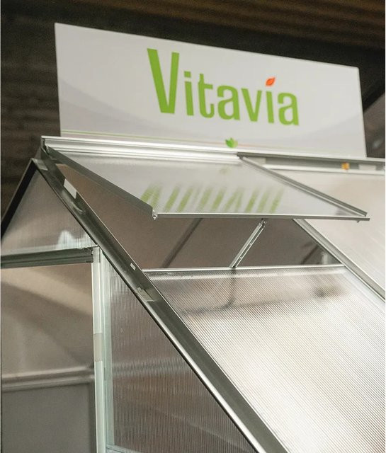 Vitavia Alu-Dachfenster Comet in Silber ohne Glas, B/H: 62,2 x 57,2 cm - Bild 1
