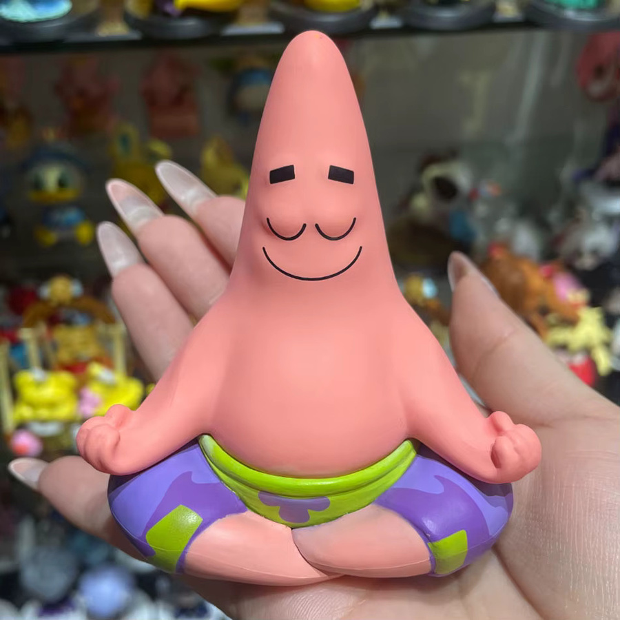 Bandai Spongebob Figurenmodell, Einzelfigur, Kunststoff, Rosa / Pink - Bild 3