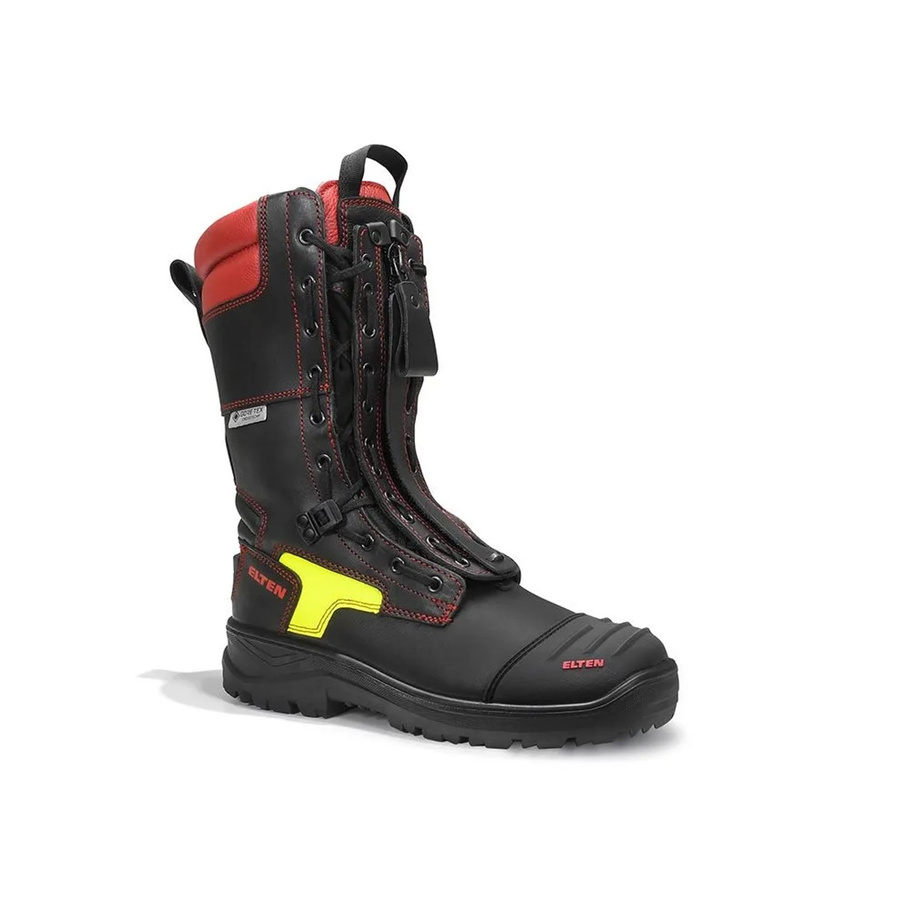 Elten Feuerwehrstiefel Curtis GTX ESD F2A WR aus Rindleder in Schwarz, Größe 49 - Bild 2