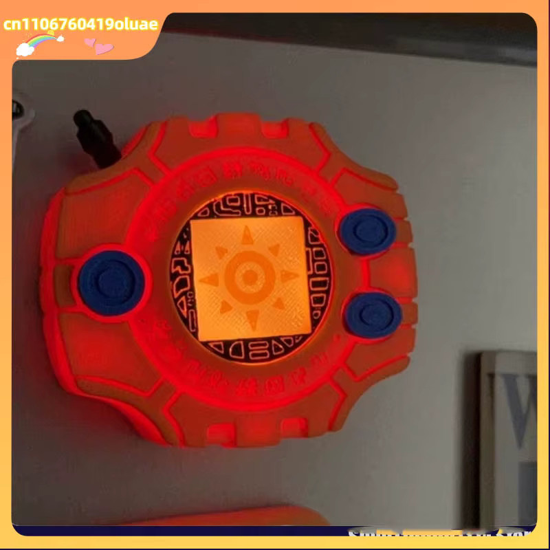 Bandai Digimon Digivice Nachtlicht, Schlüsselanhänger, Kühlschrankmagnet, Wiederaufladbar, Typ C, Drei Helligkeitsstufen, Actionfigur Modell - Bild 3