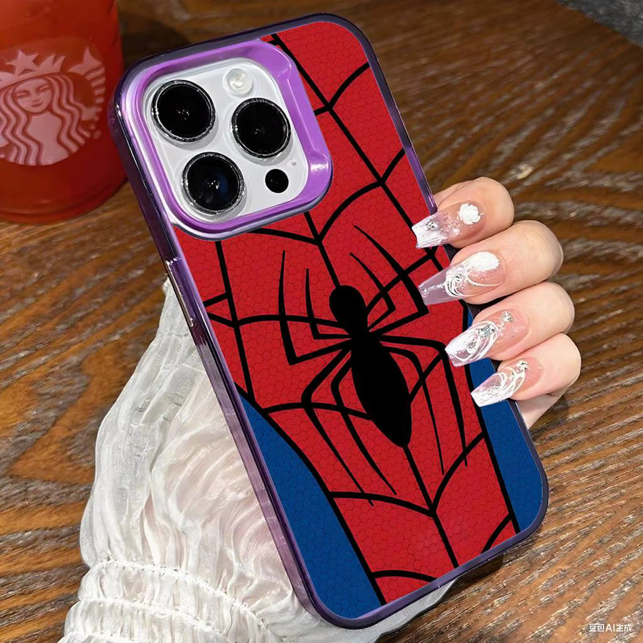 Mesuca S-Spider-Man Handyhülle für iPhone, buntes Design für iOS Modelle - Bild 3