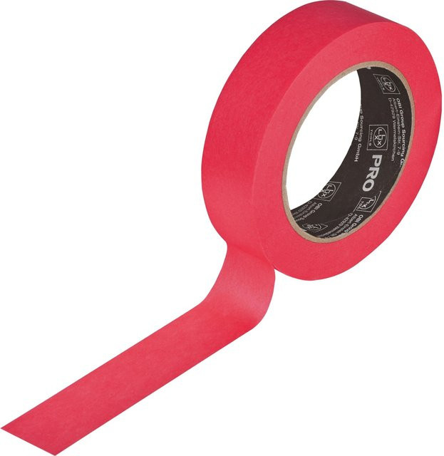LUX-TOOLS PRO Washi-Tape Outdoor Rot Breite: 30 mm, Länge: 50 m - Bild 1