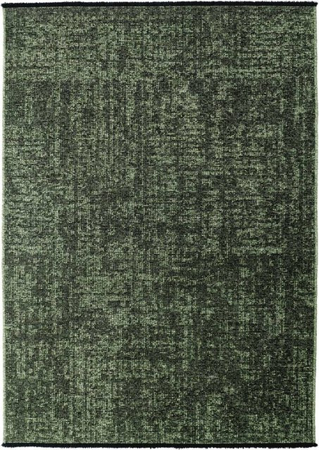Ayyildiz Teppich SPACE in Grün mit Vintage-Muster im Boho-Stil, B/L: 140 x 200 cm - Bild 1