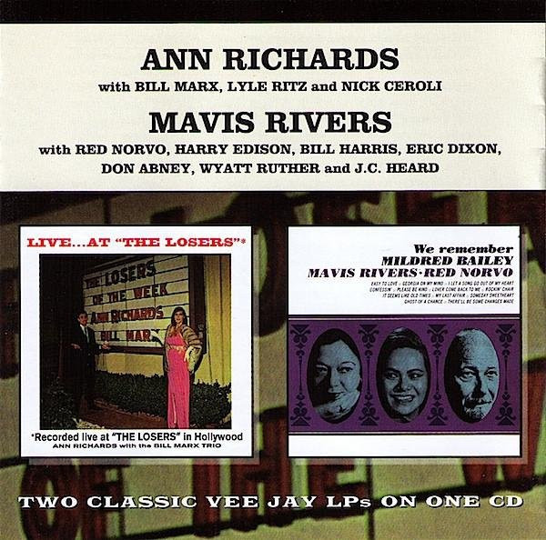 Live at the Loseres/We Remember von Ann Richards, Mavis Rivers, CD - Bild 1