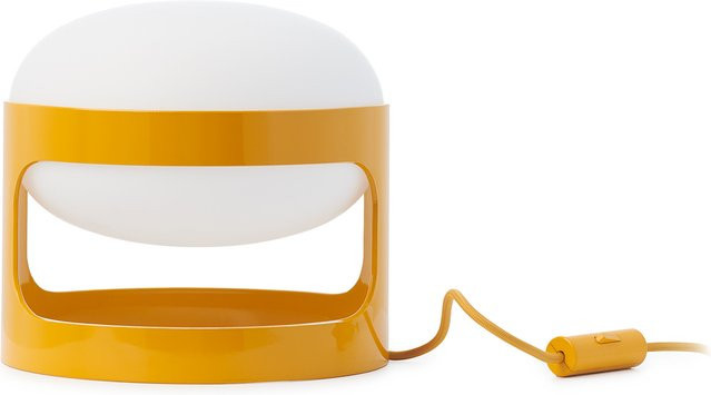 Kartell Kd28 Tischleuchte in Gelb mit LED und E14 Fassung - Bild 1