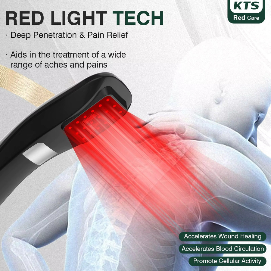 iKeener LED Rotlicht-Lasertherapie Handgerät, Unisex - Bild 5