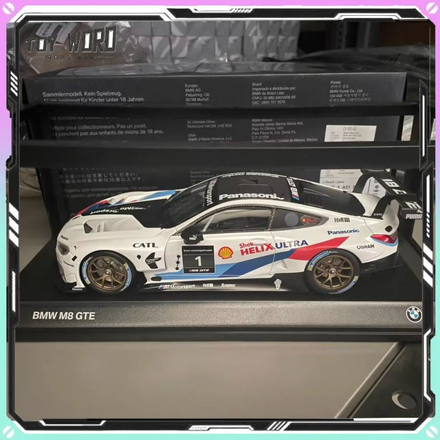 CLD BMW Original M8 GTE MOTOSPORT Automodell, 1:18 Maßstab, Metall, ab 14 Jahren - Bild 1