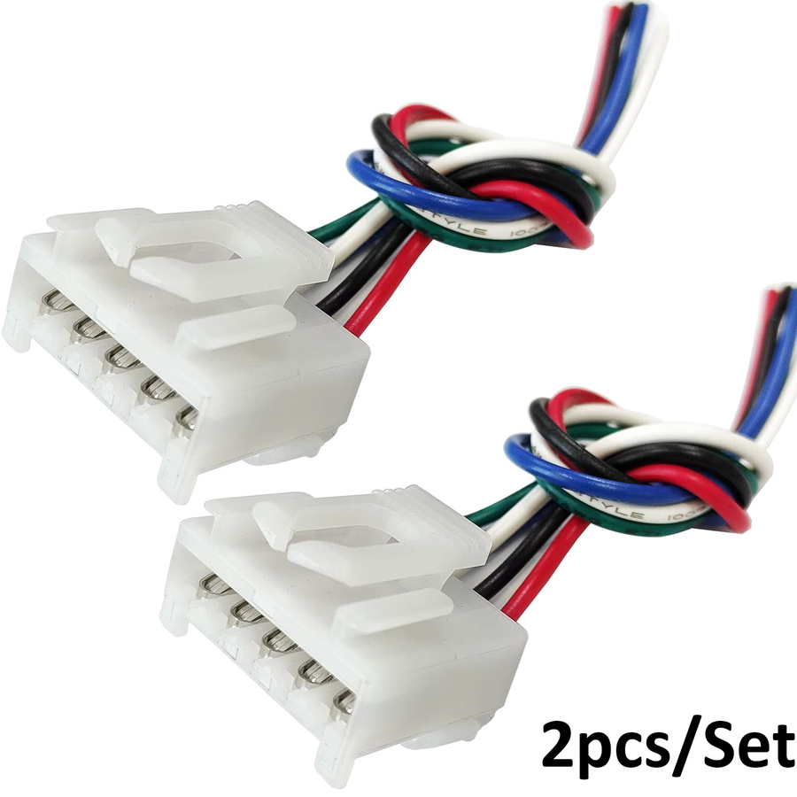 XUKEY 5-Wege-Rücklicht-Lampen-Stecker und vorverdrahteter Kabelbaum für Fiat Punto 188 MK2 und Panda 169 MK3, Farbe: Weiß, Artikelnummer: 405116 - Bild 2