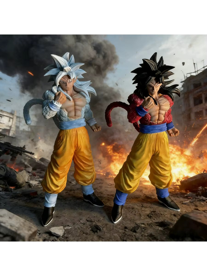Bandai Dragon Ball Son Goku Ssj4 Figur, Actionfigur, 30cm - Bild 3
