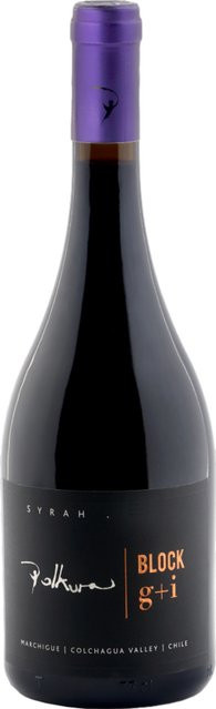 Polkura Syrah Block G + I Rotwein, Chile, 2021, trocken, 0,75 l - Bild 1