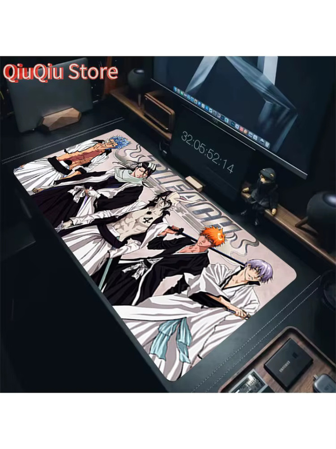 Potdemiel Anime Mousepad XXL Bleach Kurosaki Ichigo Multicolour Mausmatte B/B: 90 x 40 cm - Bild 2