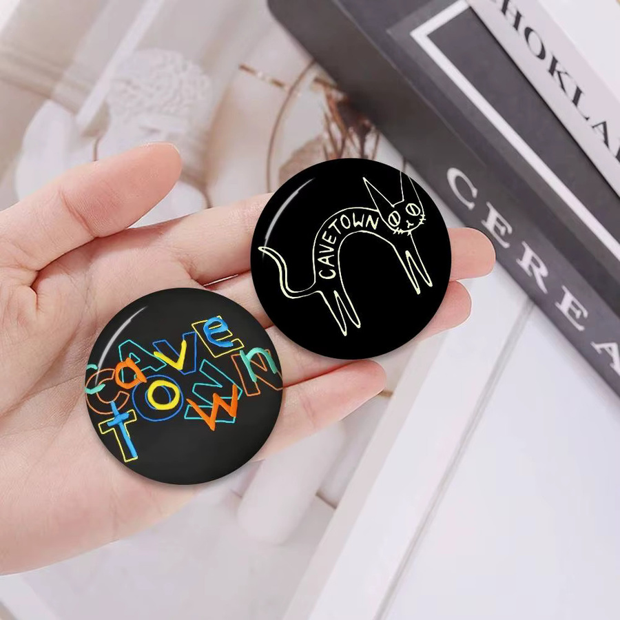 Singer Cavetown Animal Kingdom Lemon Boy Anime Foto Anstecknadel rund, bunte Pins - Bild 2