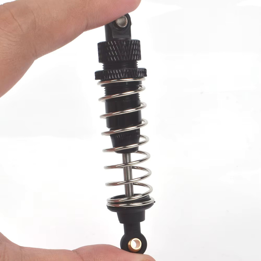 RcAidong Aluminium-Stoßdämpfer, 2-teiliges Set, 1:10, Metall, Schwarz - Bild 4