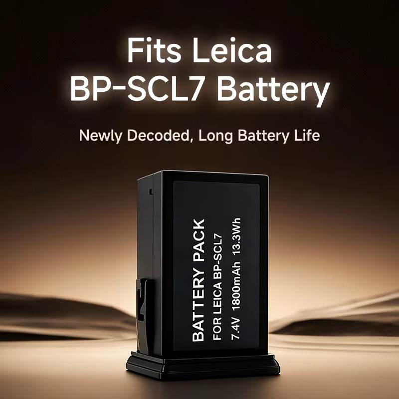 BP-SCL7 Akku 1800 mAh für Leica M11, M11-M und M11-P in Schwarz - Bild 2