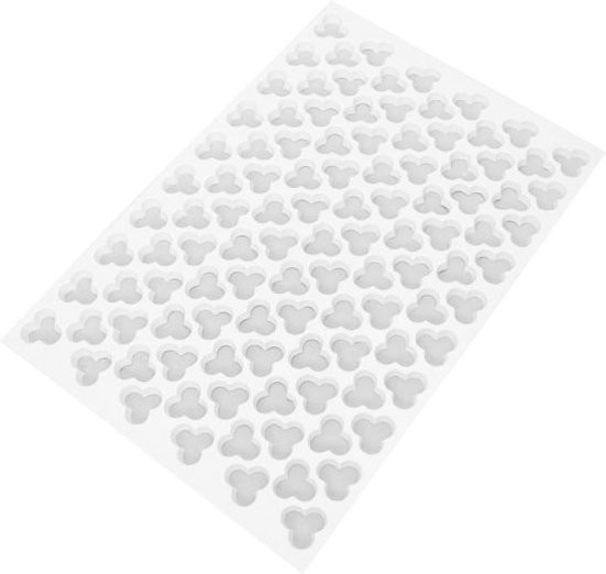 Schneider Ausstechmatte aus Kunststoff, weiß, B: 39,0 cm, L: 58,0 cm, H: 3,5 cm - Bild 1