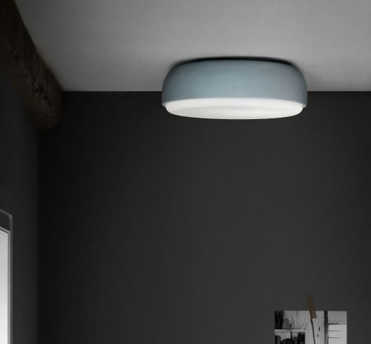 Northern Over Me Wand- und Deckenleuchte in Weiß aus Glas und Metall mit Up-Down-Lichtfunktion und IP44 Schutz - Bild 2