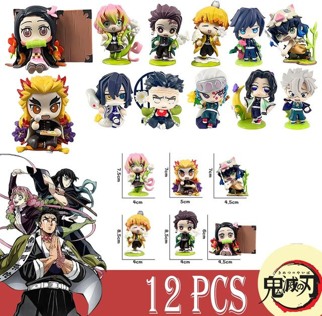 Bandai Demon Slayer Q-Version Sitzende Geisterpuppe Actionfigur - Bild 1