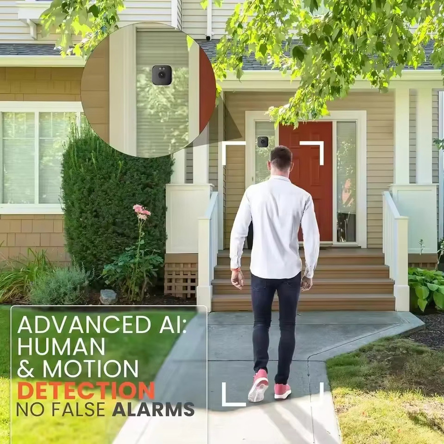 BMAD WLAN Fensterkamera mit 3MP Auflösung und vollfarbiger Nachtsicht für die Innenüberwachung via 2,4/5GHz Wi-Fi - Bild 5