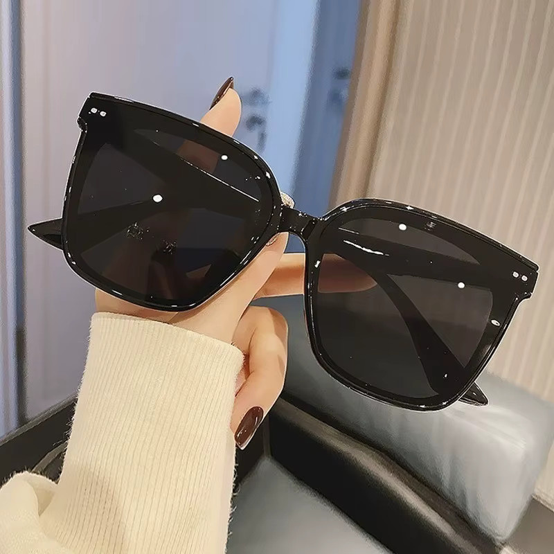 Sonnenbrille quadratisch, Vollrand, Kunststoff, schwarz, Unisex - Bild 4