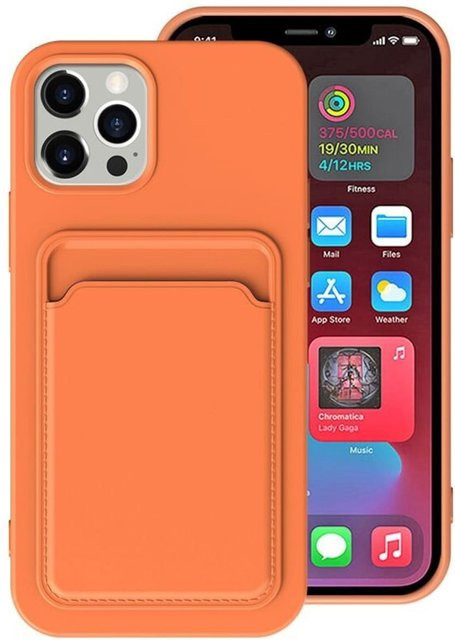 Schutzhülle für Apple iPhone 12 in Orange - Bild 1