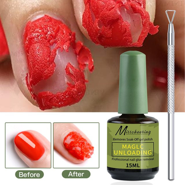 Born Beauty Nagel-Magie-Entferner Set für Gel-Nagellack und Poly-Nagelgel - Bild 1