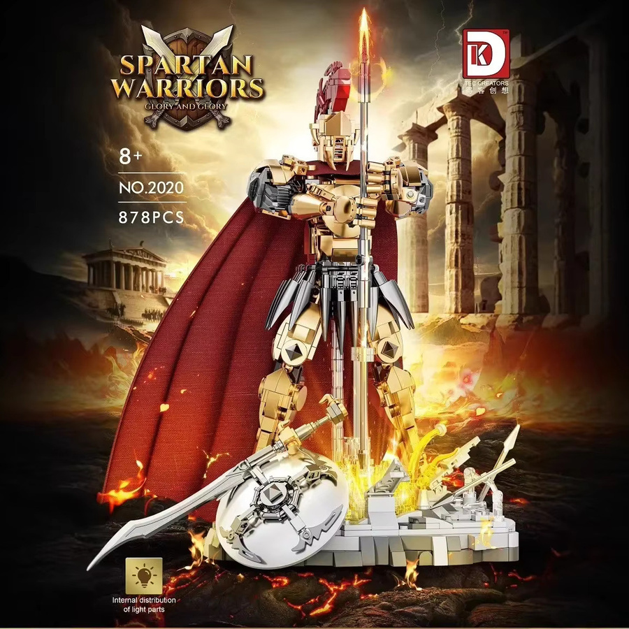 Hot Toys Spartan Krieger, Bausteine, Kunststoff, ab 8 Jahren - Bild 2