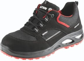 Elten Damen Sicherheitshalbschuh Hannah XXTL Low ESD S3 in Schwarz-Rot, Größe 41 - Bild 3