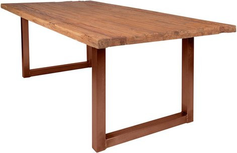 SIT Tisch TABLES & CO aus Teakholz und Eisen in Braun, H x B x T: 76 x 100 x 81 cm - Bild 1