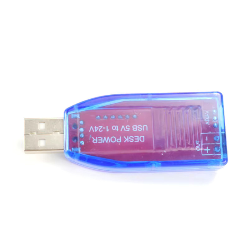 Einstellbares DC-DC USB Boost-Buck-Leistungsmodul als Up- und Down-Konverter für 3,3V, 5V, 9V, 12V und 24V mit USB-C Anschluss in Blau und Grün - Bild 2