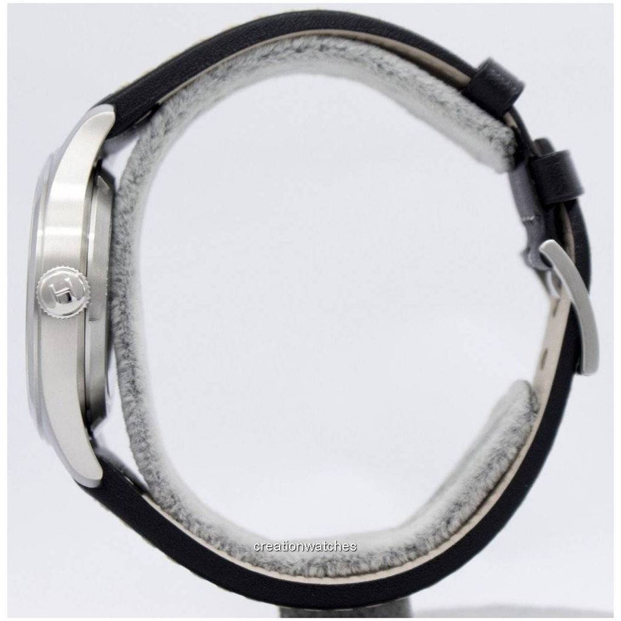 Hamilton Armbanduhr Automatik, Edelstahl, Leder, Schwarz, Herren - Bild 2