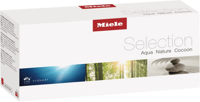 Miele Selection Duftflakon-Set Aqua, Nature, Cocoon in White - Bild 1