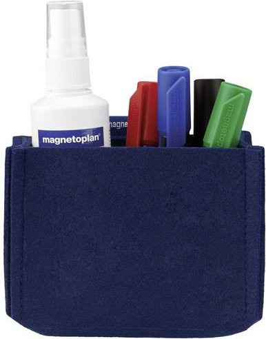 Magnetoplan MagnetoTray Stiftehalter magnetisch Medium Blau B/H/T: 13,0 x 10,0 x 6,0 cm - Bild 1