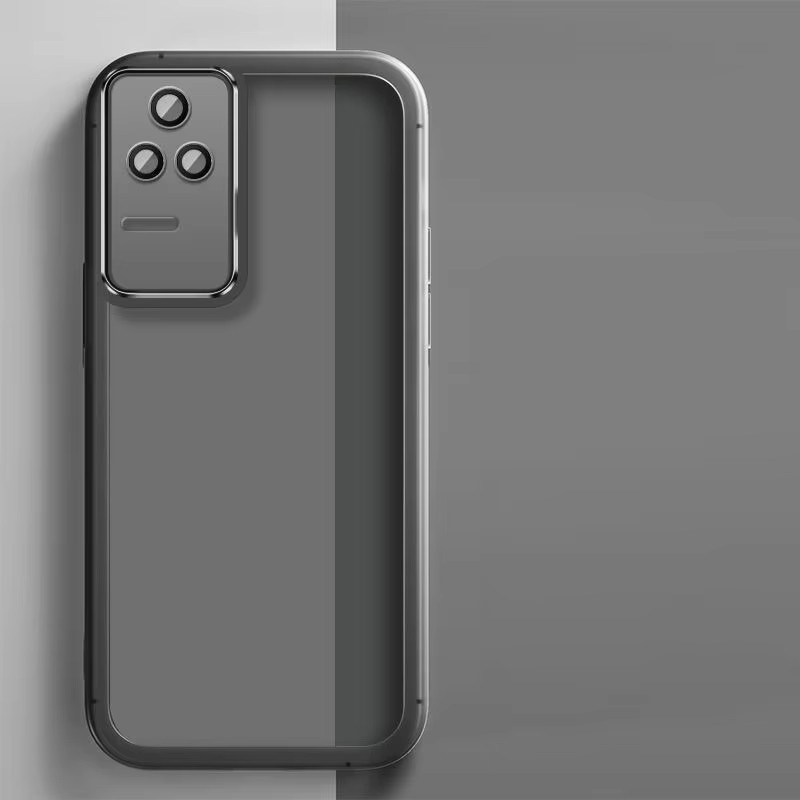 Stoßfeste Silikon Schutzhülle für Xiaomi Poco F4 in Transparent - Bild 1