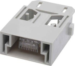 HARTING Han 1Mod-M RJ45 Plug Ethernet LAN Stecker Grau - Bild 1