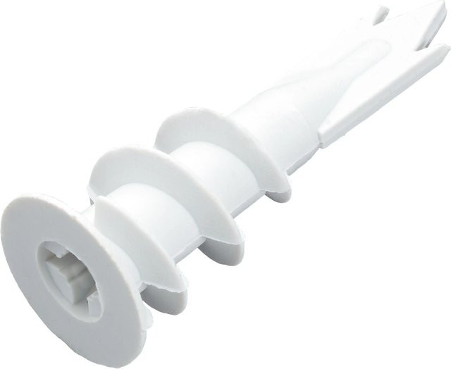 LUX-TOOLS Gipskartondübel aus Nylon in Weiß, Durchmesser: 14 mm, Länge: 32 mm - Bild 1