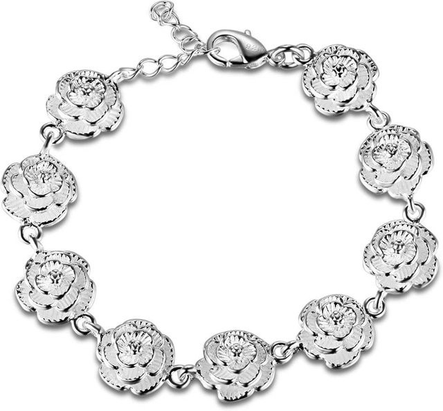 URGOOD Armband, 925 Silber, Weiß, Damen, 20cm - Bild 1