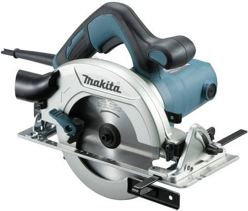 Makita Handkreissäge HS6601J in Blau mit 1050 W Leistung und 165 mm Sägedurchmesser - Bild 1