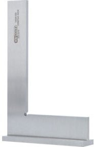 KS Tools Anschlagwinkel nach DIN 875/0 aus Edelstahl, Silber, 150 mm - Bild 1