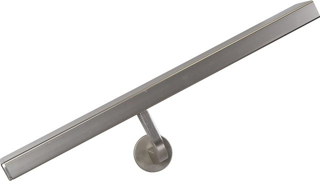 Dieda Handlauf aus Aluminium in Silber, B/H/T: 2000 x 60 x 25 mm - Bild 1