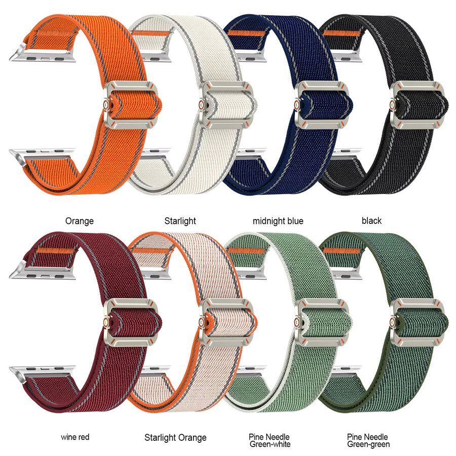 CAOWTAN Uhrenarmband Nylon, Unisex - Bild 1
