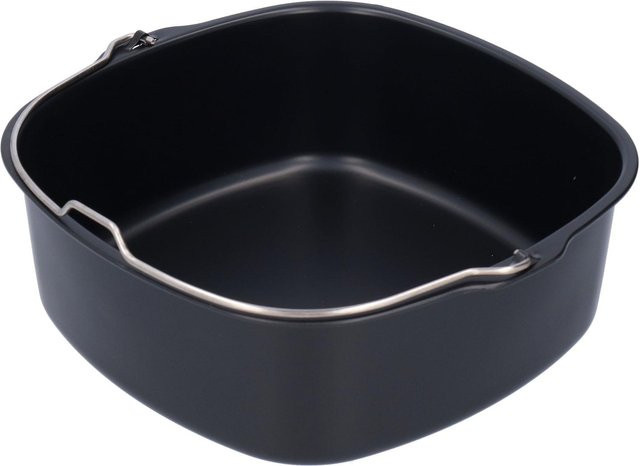 TOMTOP JMS Kuchenform aus Stahl, Schwarz, B: 22 cm, H: 12,2 cm, Volumen: 2,3 l - Bild 1