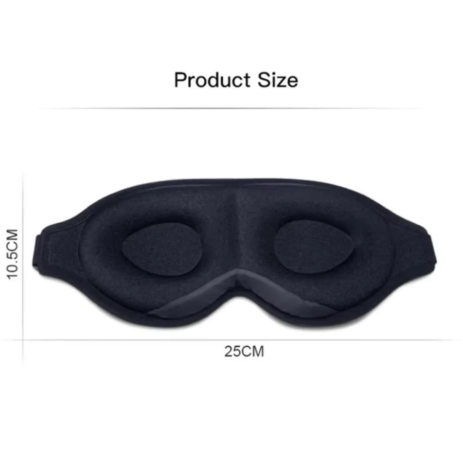 JJYY Schlafmittel-Augenmaske, 3D-Kontur, Unisex - Bild 6